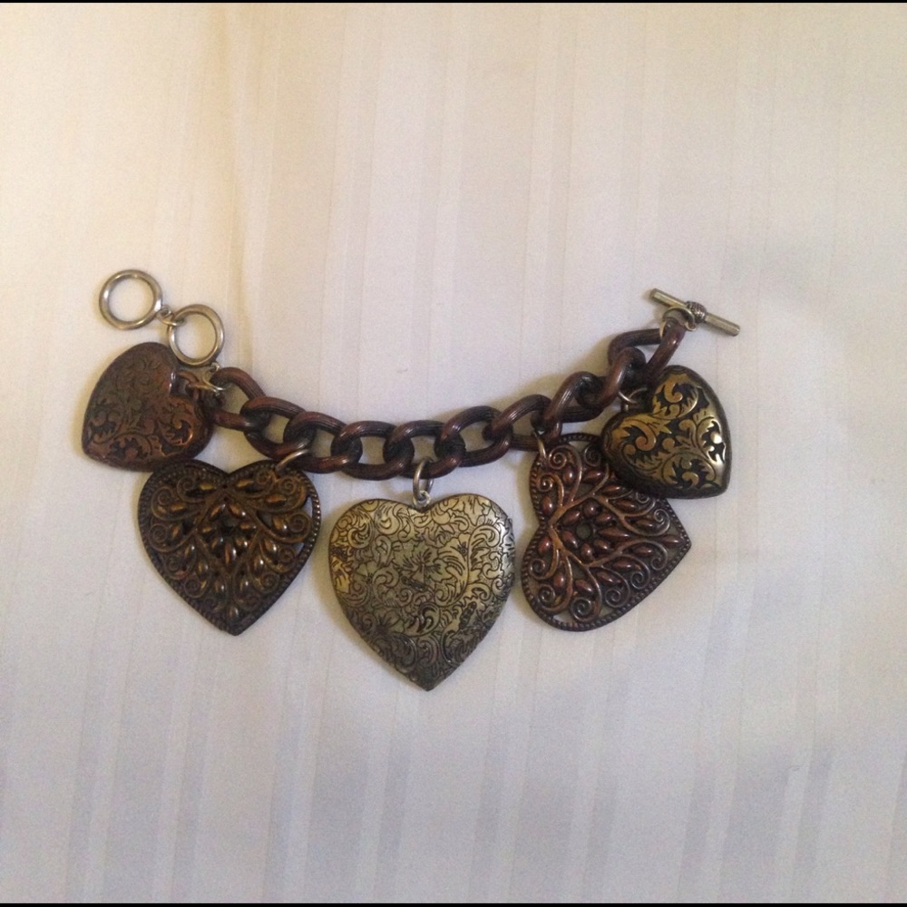 Heart Chain Bracelet